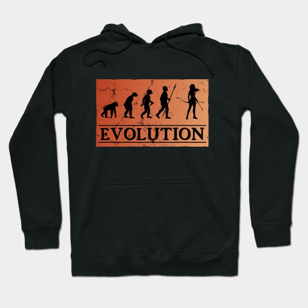 Archery Evolution Hoodie by NicGrayTees